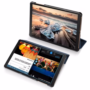 Dėklas Dux Ducis Domo Samsung X200/X205 Tab A8 10.5 2021 tamsiai mėlynas