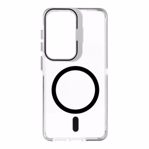 Чехол для Samsung S26 Ultra Lens Mag Cover совместимый с MagSafe чёрный