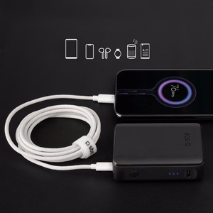 SBS TECABLETISSUETCCG Плетёный кабель USB-C - USB-C 1.5m 60W - серый