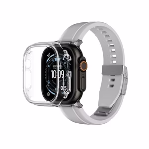 AmazingThing Minimal apsauginis dėklas Apple Watch UItra 3 49mm - Skaidrus