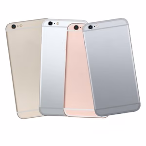 Galinis dangtelis suderinamas su iPhone 6 Plus juodas HQ