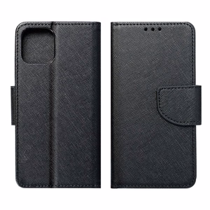 FANCY knyginis dėklas telefonui XIAOMI Redmi 8 juodas