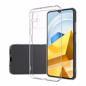 Чехол для Xiaomi Poco M5, задняя накладка Ultra Slim 0,5 мм, прозрачная