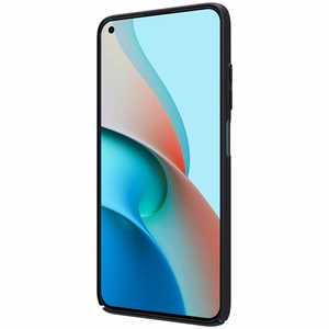 Nillkin Super Frosted Shield усиленный чехол для Xiaomi Redmi Note 9T 5G чёрный