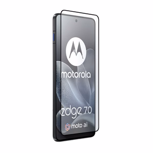 Защитное стекло Crong 3D Armour Glass Lite с клеевым слоем по всей поверхности для Motorola Edge 70 5G