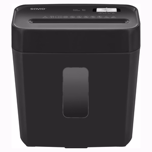 Savio ND-01 dokumentų naikiklis Kryžminis 72 dB Juoda