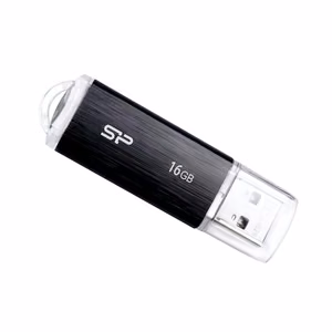 Silicon Power Ultima U02 USB atmintukas 16 GB USB A tipo 2.0 Juoda
