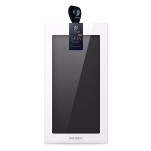 Dux Ducis Skin Pro atverčiamas piniginės tipo dėklas Vivo Y16 / Y02s – juodas
