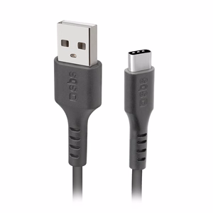 SBS TECABLETYC1KPOS Кабель USB-A - USB-C 1m - чёрный