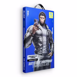 Tempered glass 5D Mr. Monkey Glass (Strong Lite) Samsung S942 S26 black
