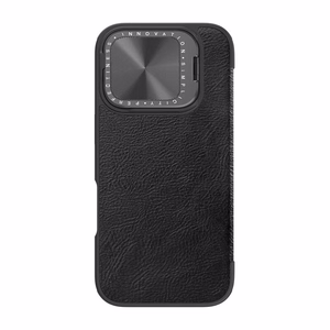 Nillkin Qin Prop odinis dėklas iPhone 16 (juodas)