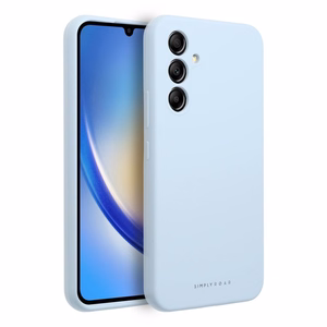 ROAR dėklas CLOUD SKIN telefonui SAMSUNG A34 5G šviesiai mėlynas