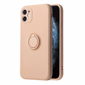 Vennus Silicone Ring for Xiaomi Redmi Note 11 5G/Note 11S 5G/Poco M4 Pro 5G Light Pink