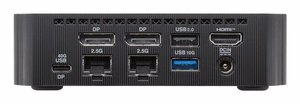 ASUS ExpertCenter PN54-BBR726MNS1 0.6L sized PC Black 260 3.8 GHz