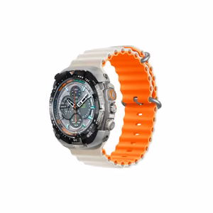 Devia dirželis Deluxe Sport6 Apple Watch 44mm/ 45mm/ 46mm/ 49mm žvaigždžių oranžinis