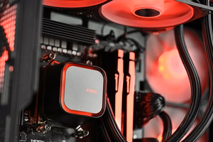 Actina stalinis kompiuteris Intel Core Ultra 5 245KF, 16 GB DDR5, 1 TB SSD, AMD Radeon RX 9060 XT, Midi Tower, juodas