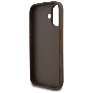 Guess 4G Klasikinis Dėklas telefonui iPhone 17 - rudas