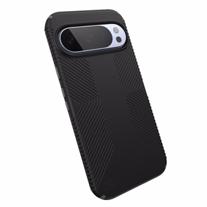 Speck Presidio2 Grip Magnet dėklas, skirtas Google Pixel 10 Pro XL, „Black / Slate Grey“ spalvos