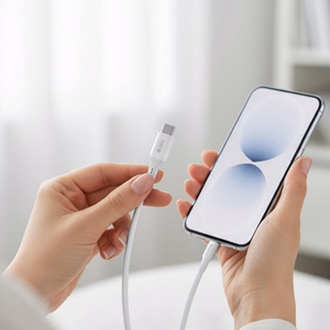 Кабель USB C к USB C Forcell F-Energy QC4.0 PD 3A 60W Silicone 1 м C344 белый
