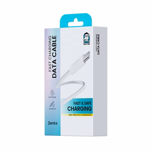 Benks Cable D46 braided (C.D.SJ.FC.BK.LA32) - Type C to Lightning - PD 27W 3A 2 metres black
