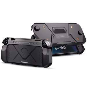Tech-Protect Carbonox dėklas Nintendo Switch 2 - juodas