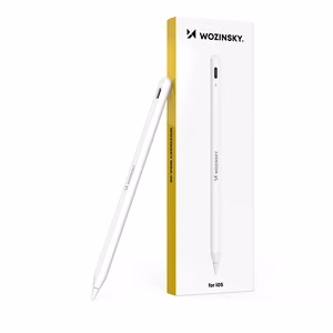 Стилус Wozinsky WRA-08 для iPad USB-C быстрая зарядка - белый