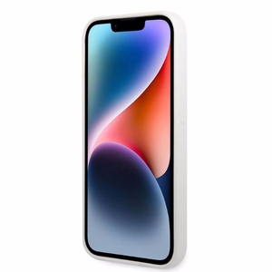 Karl Lagerfeld Silicone Choupette dėklas telefonui iPhone 14 Pro Max - baltas