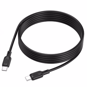 USB кабель Borofone BX113 60W USB-C to USB-C 2.0m черный