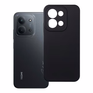 Чехол для Xiaomi Redmi 15C (173,16 x 81,07 x 8,2) Silicone чёрный