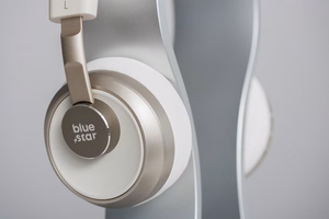 Wireless headphones Blue Star BH02 white