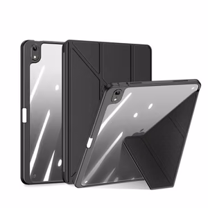 DUX DUCIS dėklas MAGI (m) su pieštuko laikymo vieta skirtas iPad Pro 13 (2024) - juodas (m)