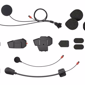 Sena SPIDER-ST1-A01 montavimo rinkinys interkomui su integruotais mikrofonais ir garsiakalbiais, juodas