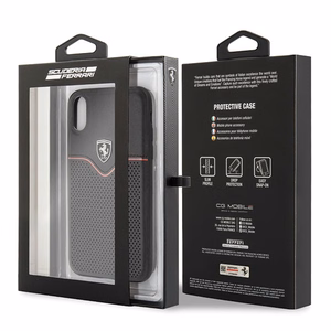 Ferrari Hardcase FEOVEHCI65BK iPhone Xs Max чёрный/чёрный Off Track Victory