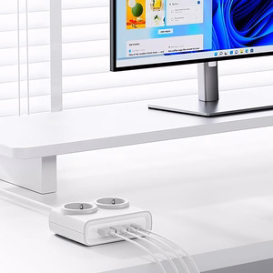 Orico PDC25 25W 6in1 удлинитель 2x AC + 2x USB-A + 2x USB-C - белый