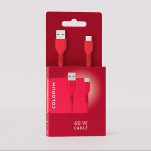 COLORUM кабель USB-A - USB-C 1,8m 3A CK60-AC-02 xMagenta
