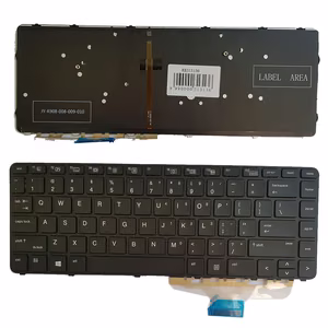 Клавиатура HP EliteBook Folio 1040 G3, 844423-001 с подсветкой