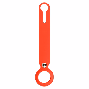 Silicone loop for Airtag red