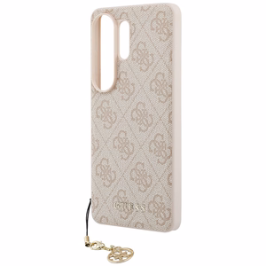 Guess чехол 4G Classic Logo Charm MagSafe для Samsung Galaxy S26 Ultra розовый