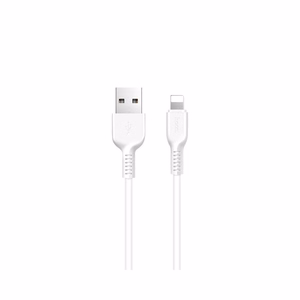 Kabelis (m) - USB A į Lightning Hoco 2,4A 1 m X20 baltas (m)