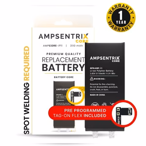 Baterija suderinama su iPhone 11 (A2221) / Didelės talpos / Be BMS
