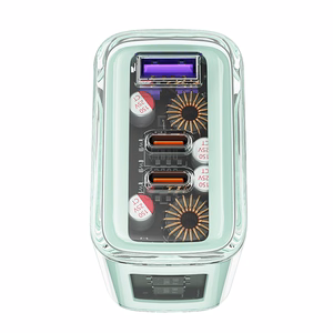 Kroviklis ACEFAST GaN 2x USB-C, USB-A, 65W, PD3.0, QC4.0
