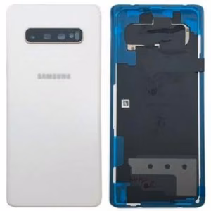 Galinis dangtelis Samsung G975 S10+ (Ceramic White) originalus (naudotas, Grade B)