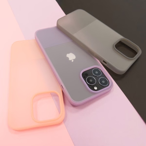 Kingxbar Plain Series dėklas telefonui iPhone 13 Pro silikoninis dėklas pilkas