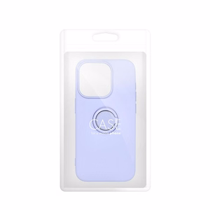 Silikoninis žiedinis dėklas telefonui XIAOMI Redmi Note 13 5G - violetinis