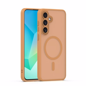 Mag Matt dėklas Samsung Galaxy S26 Plus rudas