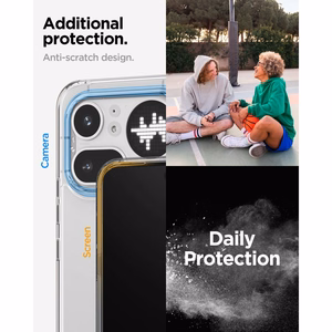 Spigen Ultra Hybrid dėklas Nothing Phone 4A Pro - skaidrus