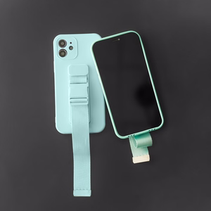 Dėklas telefonui gelinis su grandininė kilpa, Samsung Galaxy S20+ raudonas
