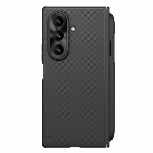 Nillkin Super Frosted Shield Fold Magnetinis dėklas Samsung Galaxy Z Fold 7, MagSafe suderinamas, su S Pen Space - juodas