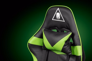 Kruger&Matz GX-150 žaidimų kėdė, juoda