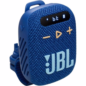 Belaidis garsiakalbis JBL Wind 3 su vairo laikikliu mėlynas
